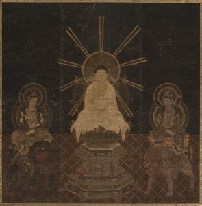 Triade de Shakyamuni - Japan, Kamakura period