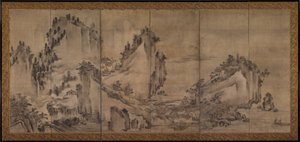 Paysage - Japan, Muromachi period