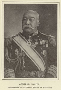 Amiral Inouye, commandant de la station navale de Yokosuka - Japanese Photographer