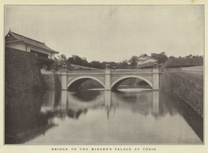 Pont vers le Palais du Mikado à Tokyo - Japanese Photographer