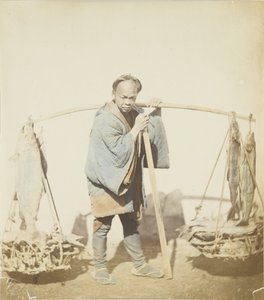 Pêcheur avec sa prise