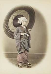 Femme japonaise avec parapluie - Japanese Photographer