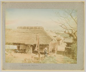 Maison de paysan, Japon - Japanese Photographer