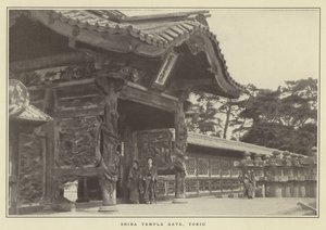 Porte du temple Shiba, Tokyo