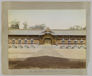 Porte du temple, parc de Shiba, Tokyo, Japon - Japanese Photographer