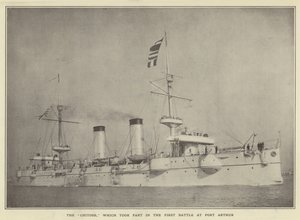 Le Chitose, qui a participé à la première bataille de Port Arthur - Japanese Photographer
