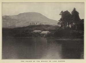 Le Palais du Mikado sur le lac Hakone - Japanese Photographer