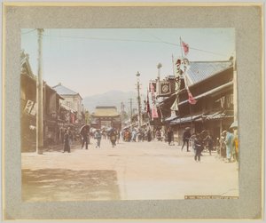 Rue du théâtre, Kobe, Japon - Japanese Photographer