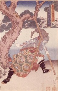 Acteur Nakamura Shikan (1800-47), en Kumonryo Shishin - Japanese School