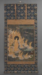 Amida Nijugobosatsu Raigo-zu - Japanese School