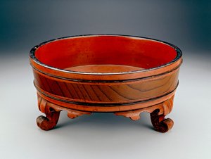 Bassin utilisé pour une cérémonie de lavage des mains bouddhiste, 1345 ou 1406