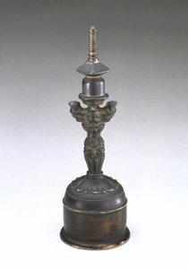 Cloche rituelle bouddhiste, période Kamakura - Japanese School