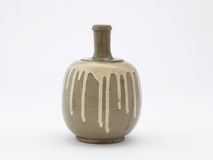 Bouteille commerciale pour vin médicinal, Tachikui, préfecture de Hyogo, ère Meiji, fin du 19ème siècle - Japanese School