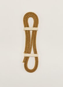 Corde pour sécuriser le couvercle de pot de stockage de feuilles de thé (kuchio), fin XIXe-début XXe siècle (soie avec teinture synthétique) - Japanese School