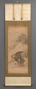 Faucon et faisan - Japanese School