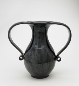 Vase Kyoto ou Seto en forme de 