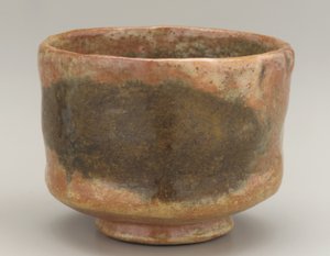 Bol à thé cylindrique bas, Kyoto, Kyoto-fu, période Edo, première moitié du 19ème siècle - Japanese School