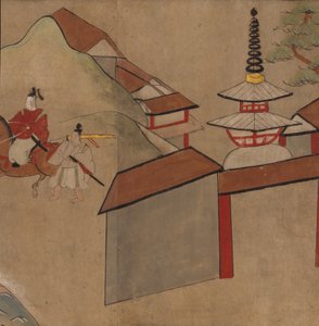 Homme chevauchant près d