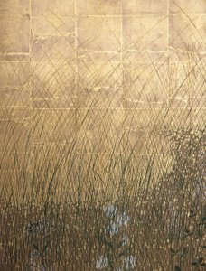 Lune dans la plaine de Musashi - Japanese School