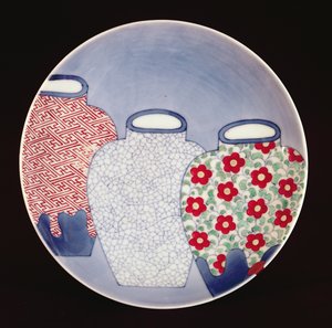 Plat Nabeshima, période Edo