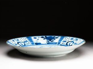 Assiette, Période Edo