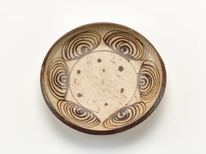 Plat de service avec motif "œil de cheval", 1800-1830 - Japanese School