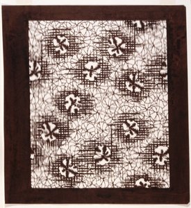 Pochoir : Nénuphars et motifs tissés - Japanese School