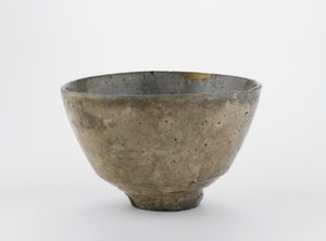 Bol à thé en forme de bol à thé Ido coréen, préfecture de Yamaguchi, période Edo - Japanese School