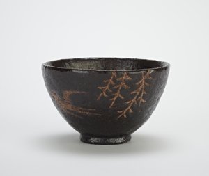 Bol à thé, atelier inconnu de Raku - Japanese School