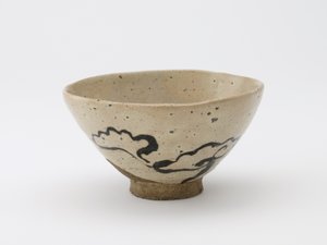 Bol à thé avec motif de champignon de l
