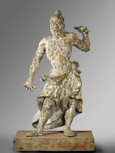 Gardien du temple, vers 1300-1400