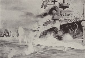 Le Mikasa combattant bravement contre l