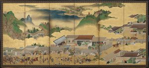 Le Conte de Shuten Doji, période Edo, vers 1625-50 - Japanese School