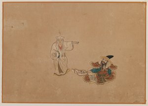 Deux Figures, Feuille d