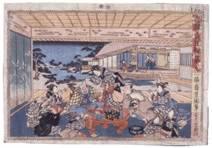 Sans titre (Acte VII de Chunyu Gishin Roku) - Japanese School