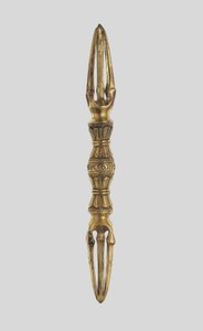 Vajra (bronze doré) - Japanese School