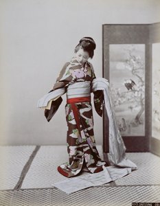 Jeune fille japonaise s