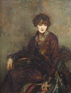 Portrait de Daisy Fellowes, née Marguerite Decazes de Glücksbierg - Jaques Èmile Blanche