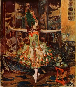 Tamara Karsavina. Couverture du magazine Jugend, 1914 - Jaques Èmile Blanche