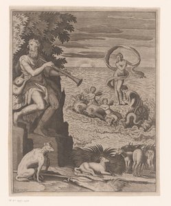 Triomphe de Vénus avec Polyphème au bord de l