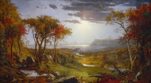 Automne - Sur la rivière Hudson, 1860 - Jasper Francis Cropsey