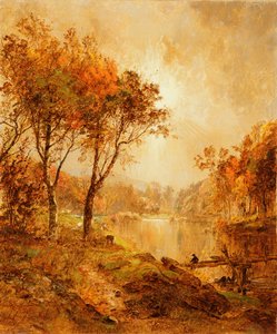 Sur la rivière Ramapo, 1888 - Jasper Francis Cropsey