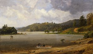 Sur le lac Wawayanda, New Jersey, 1873 - Jasper Francis Cropsey