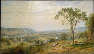 La vallée du Wyoming - Jasper Francis Cropsey