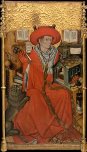 Saint Jérôme dans son étude - Jaume Ferrer