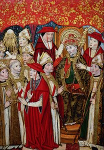 Élection de Fabien (d.c.250) à la papauté - Jaume Huguet