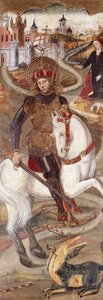 Saint Georges et le Dragon - Jaume Huguet