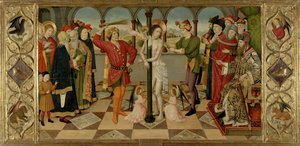 La Flagellation du Christ - Jaume Huguet