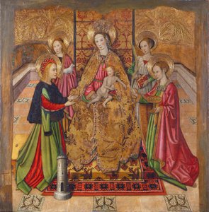Vierge et saints - Jaume Huguet