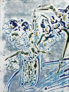 Fleur de sel n° 02 Monotype bleu Carmel, 2021 - Jay Batlle